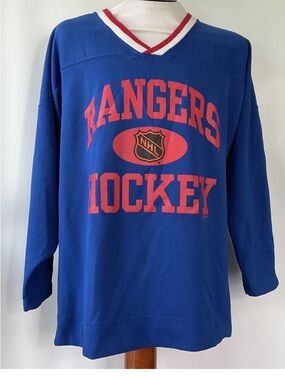 Vintage Starter New York Rangers Mark Messier #11 Practice Jersey Size Large